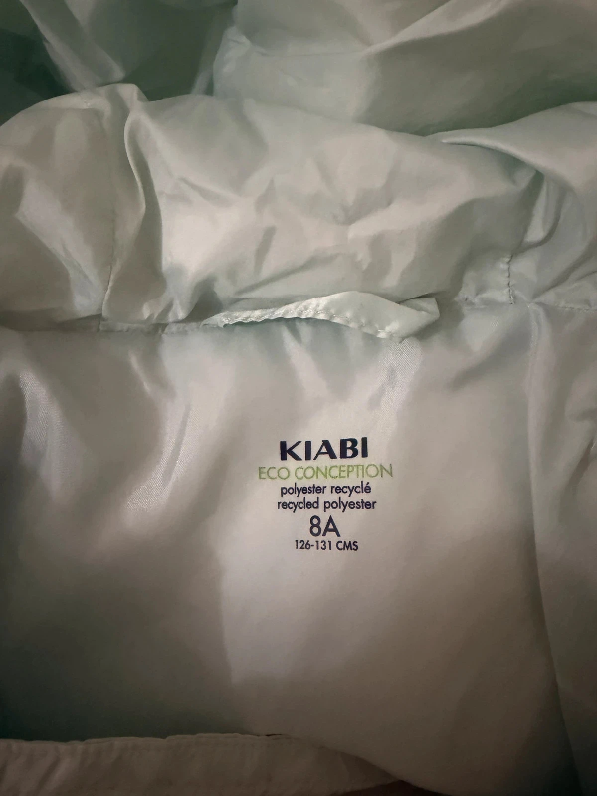 Chaqueta con capucha Kiabi para niño - Talla 8 años (126-131 cm) - Color verde agua / menta con agua – photo 4